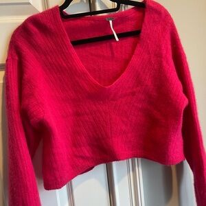 Free People Crop Sweater